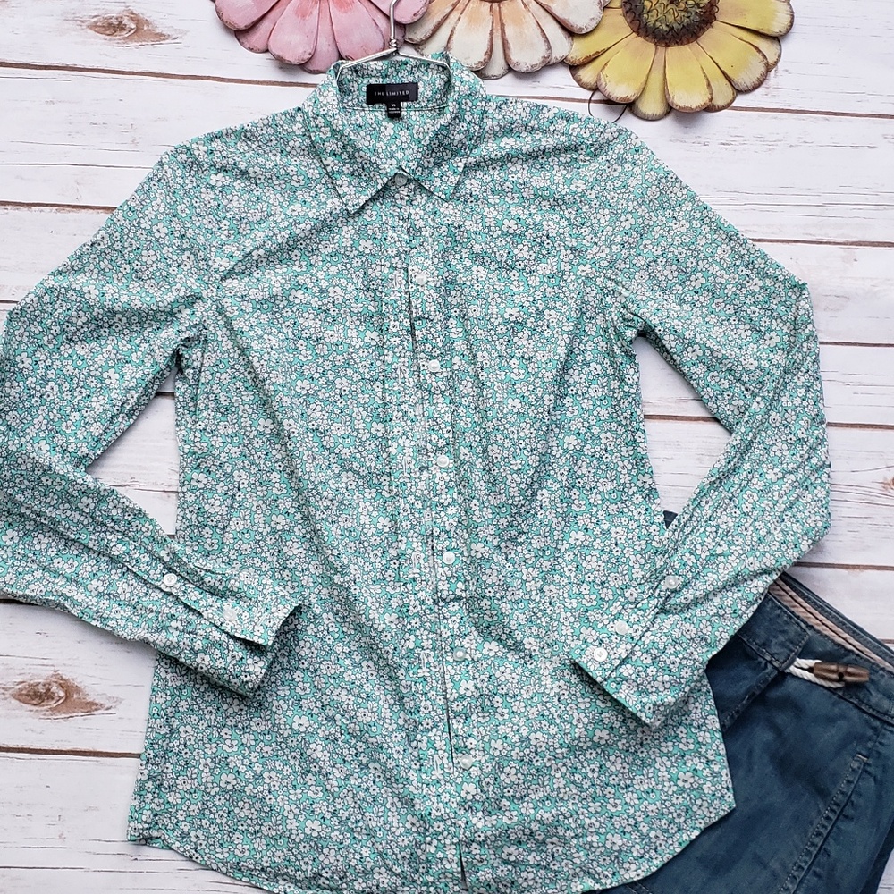 The Limited Blouse Button Down Size XS